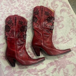 Charlie Horse Western Boots 8.5